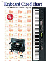 Keyboard Chord Chart piano sheet music cover